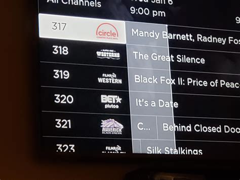 live tv guide listing